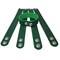1" Adjustable Latigo Leather Bracelets – DIY Hot & Foil Stamping, Laser Engraving Blanks (6 Pack)